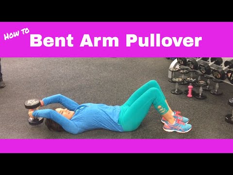 Bent-Arm Dumbbell Pullover