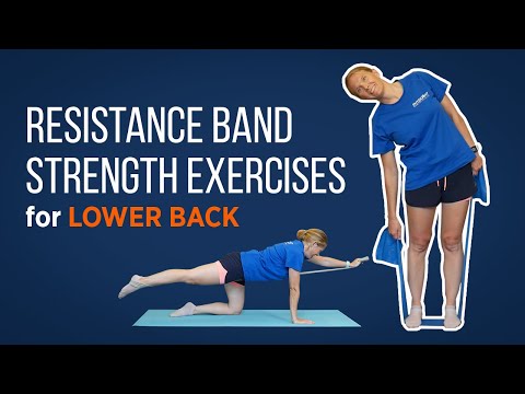 Resistance Band Strength Exercises for Lower Back