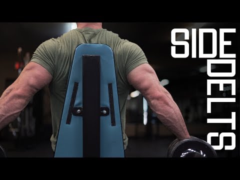 How To Build Bigger Side Delts | Lateral Deltoid Workout