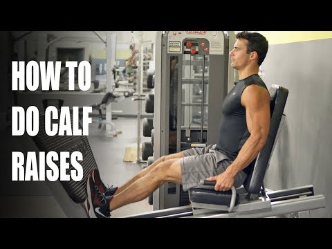 How To Do Calf Raises On Leg Press Machine [best exercise for big calfs]
