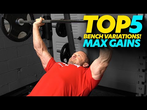 Top 5 Barbell Exercises For Chest | Big Chest with ONLY a Barbell!