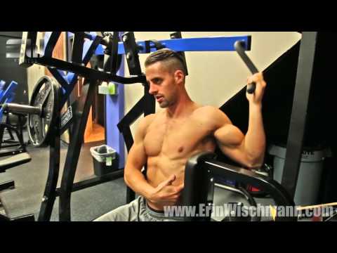 Iso Lateral High Side Lat Row: How To Gym Tutorial Video #35