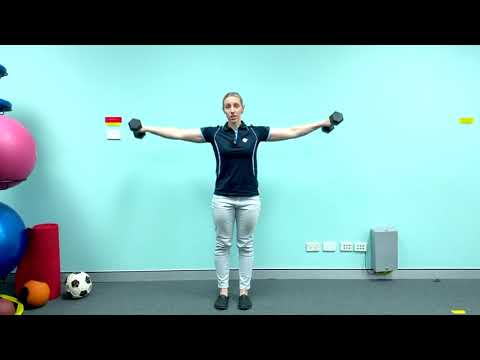 Exercise Tip - Two vs One Arm Lateral Raise