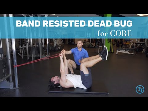 How to do a Band Resisted Dead Bug
