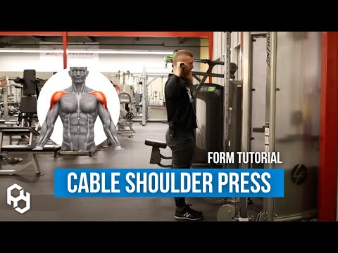 How to Perform Cable Shoulder Press (Improve Shoulder Health)