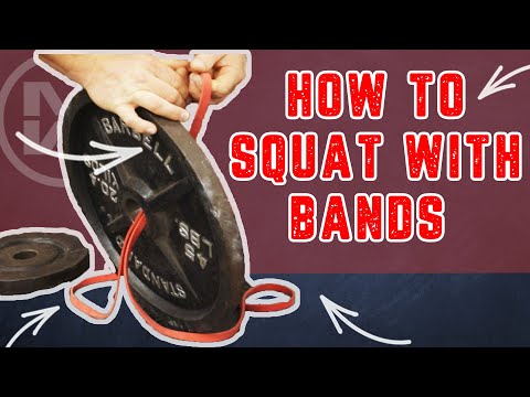 PR your Squat! (How to squat with bands to become stronger!)