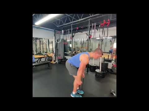 Stiff-leg Deadlift with resistance band