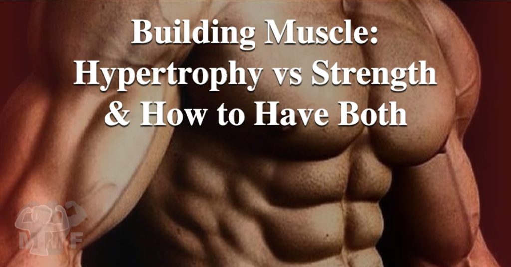 What is the difference between lifting for hypertrophy (growth) and strength training? If you are not seeing the kinds of gains you want, you are lifting all wrong. Learn the difference between lifting for size and lifting for strength and how to do both.