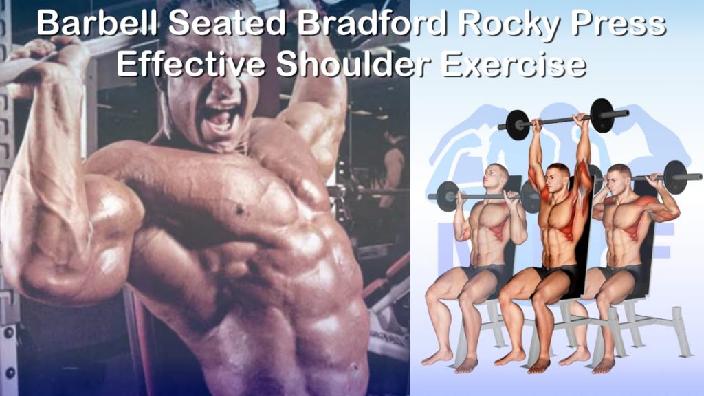 Barbell Seated Bradford Rocky Press - Effective Shoulder Exercise