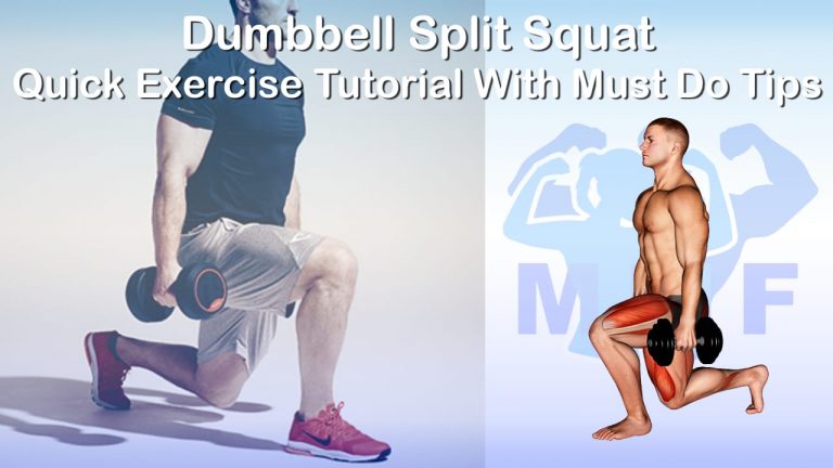 Dumbbell Split Squat - Quick Exercise Tutorial With Must Do Tips