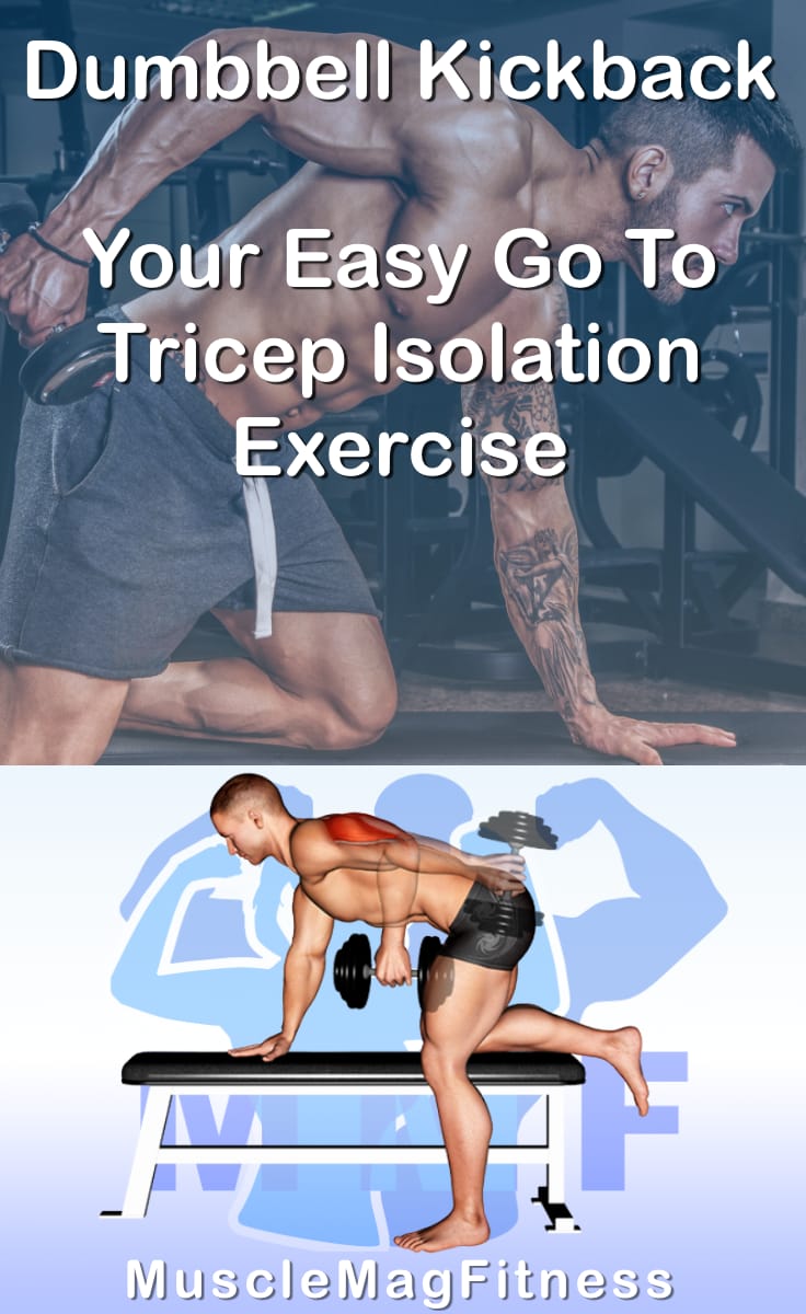 Dumbbell Kickback Your Easy Go To Tricep Isolation Exercise
