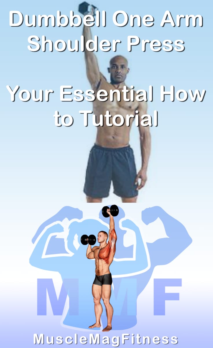Dumbbell One Arm Shoulder Press Your Essential How to Tutorial