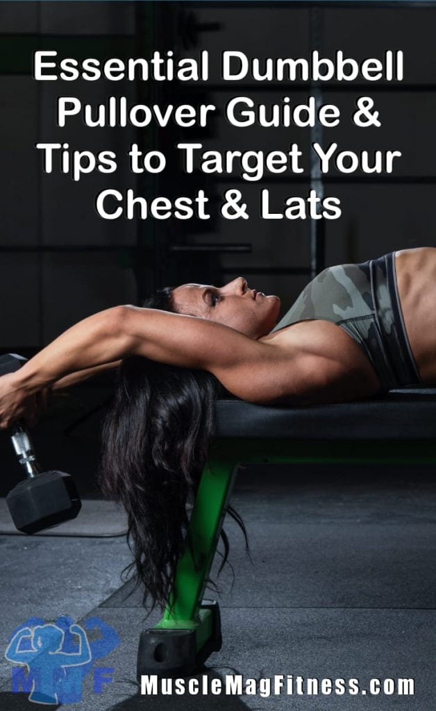 Pin Image Of Essential Dumbbell Pullover Guide & Tips to Target Your Chest & Lats