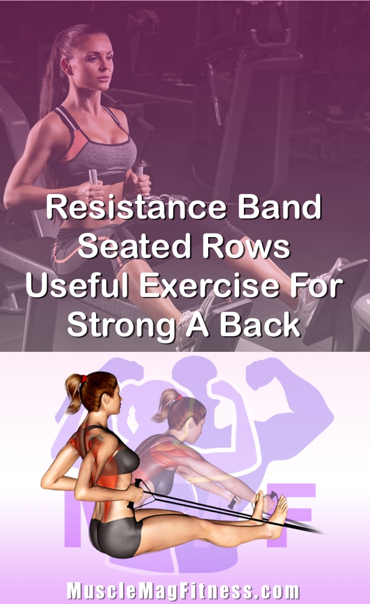 Resistance Band Seated Rows Useful Exercise For Strong A Back