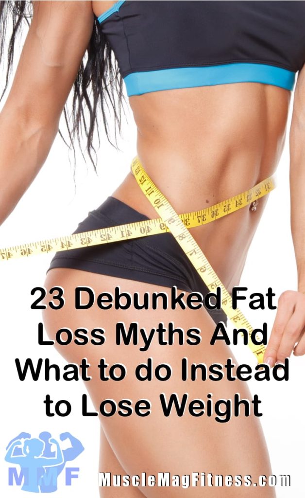 Debunked Fat Loss Myths And What to do Instead to Lose Weight
