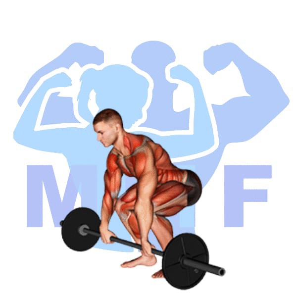 Graphic image of a fit man performing alternate cable triceps extensions.