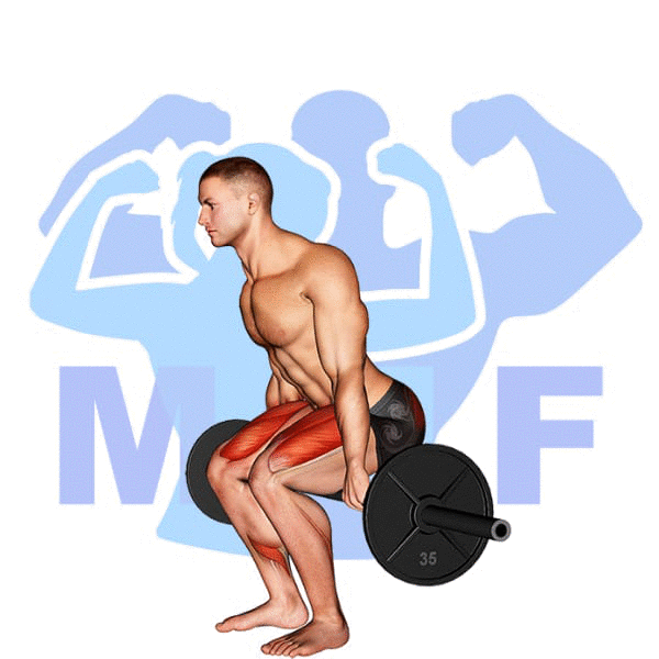 Graphic image of a fit man performing alternate cable triceps extensions.