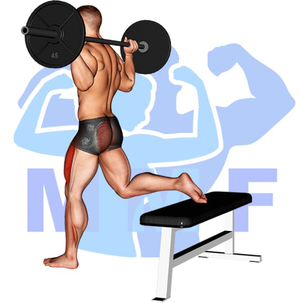 Graphic image of a fit man performing alternate cable triceps extensions.