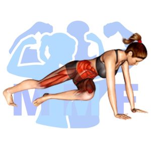 Graphic image of Cross Body Mountain Climbers.
