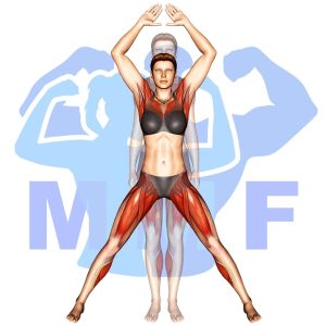 Graphic image of Jumping Jack Side Straddle Hop.