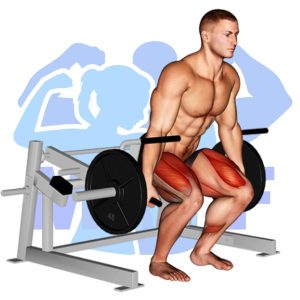 Graphic image of Lever Deadlift (Machine).