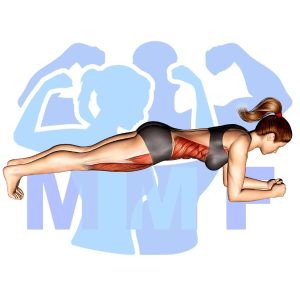 Graphic image of Plank.