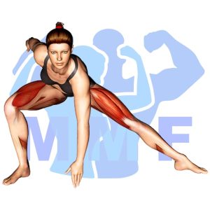 Graphic image of Plyo Side Lunge.