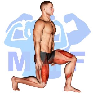 Graphic image of Split Squat.