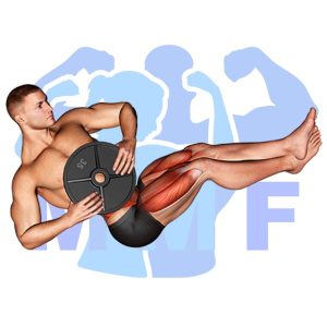 Graphic image of Weighted Russian Twist.